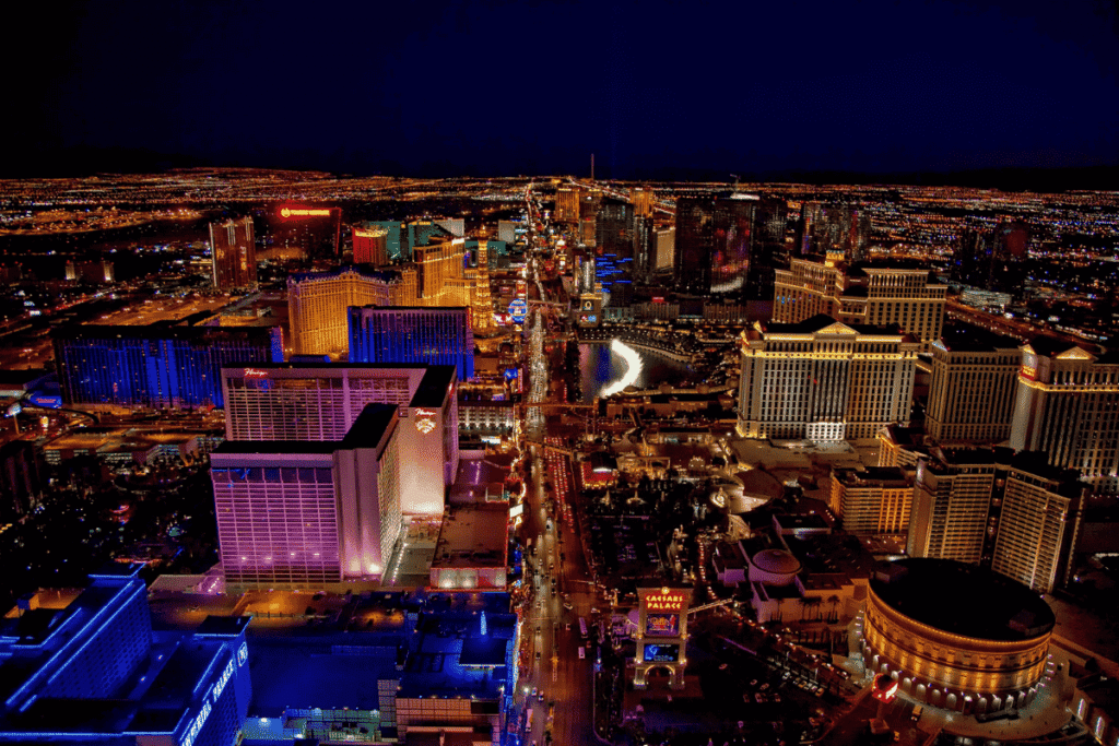 Winter camping in Las Vegas