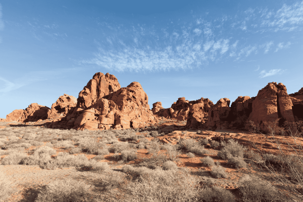 Winter camping in las vegas
